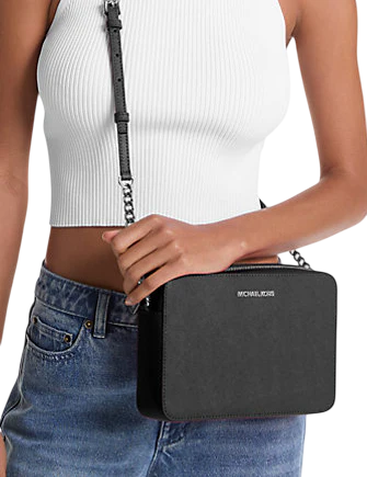 Michael Michael Kors Jet Set Large Saffiano Leather Crossbody Bag