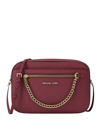 Michael Michael Kors Jet Set Large Saffiano Leather Crossbody Bag