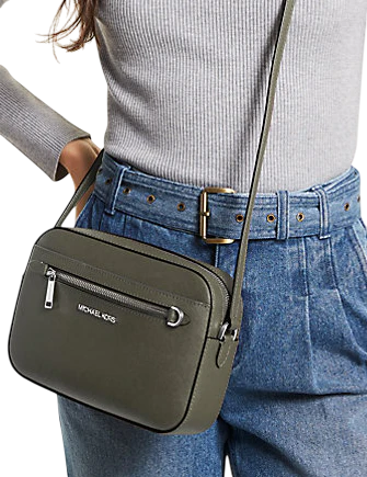 Michael Michael Kors Jet Set Large Saffiano Leather Crossbody Bag