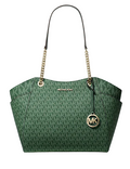 Michael Michael Kors Jet Set Large Signature Logo Shoulder Bag