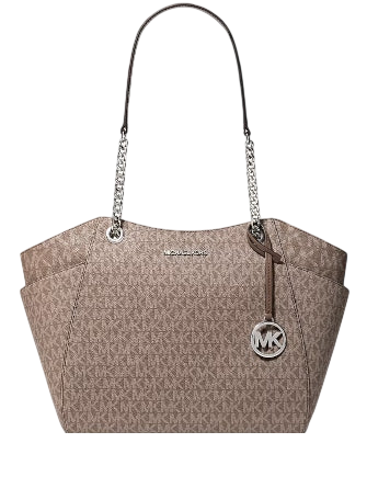 Michael Michael Kors Jet Set Large Signature Logo Shoulder Bag