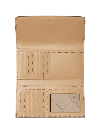 Michael Michael Kors Jet Set Large Signature Logo Tri-Fold Wallet