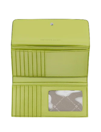 Michael Michael Kors Jet Set Large Signature Logo Tri-Fold Wallet