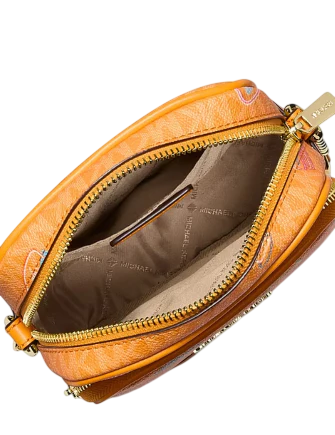 Michael Michael Kors Jet Set Medium Embellished Signature Logo Crossbody Bag