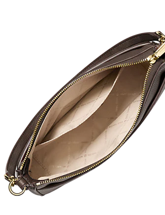 Michael Michael Kors Jet Set Medium Pebbled Leather Convertible Crossbody Bag