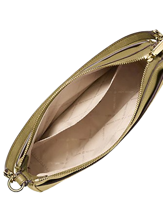 Michael Michael Kors Jet Set Medium Pebbled Leather Convertible Crossbody Bag