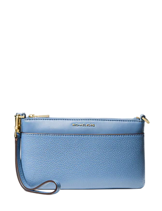 Michael Michael Kors Jet Set Medium Pebbled Leather Wristlet