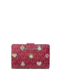 Michael Michael Kors Jet Set Medium Printed Signature Logo Wallet