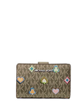 Michael Michael Kors Jet Set Medium Printed Signature Logo Wallet