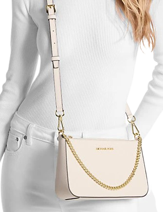 Michael Michael Kors Jet Set Medium Saffiano Leather Crossbody Bag