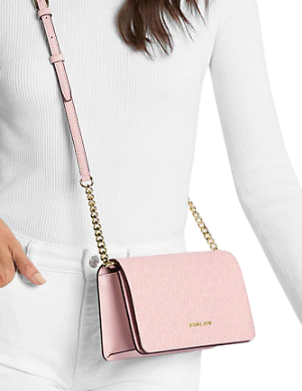 Michael Michael Kors Jet Set Medium Signature Logo Crossbody Bag