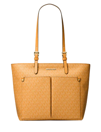 Michael Michael Kors Jet Set Medium Signature Logo Pocket Tote Bag