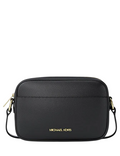 Michael Michael Kors Jet Set Pebbled Leather Camera Crossbody Bag