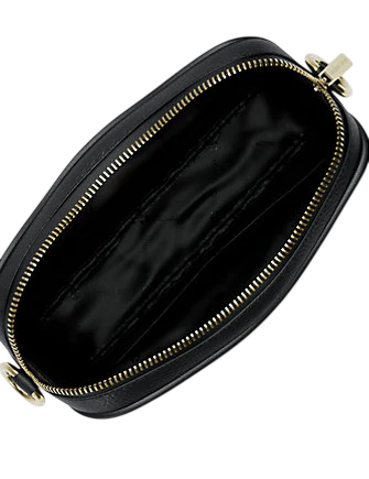 Michael Michael Kors Jet Set Pebbled Leather Camera Crossbody Bag