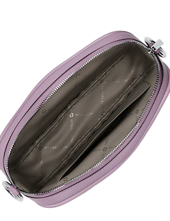 Michael Michael Kors Jet Set Pebbled Leather Camera Crossbody Bag