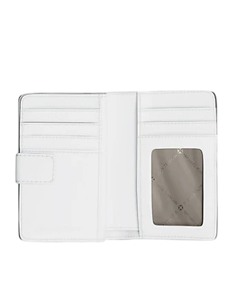 Michael Michael Kors Jet Set Printed Signature Logo Bi Fold Wallet