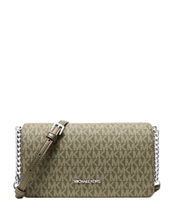 Michael Michael Kors Jet Set Signature Logo Crossbody Bag