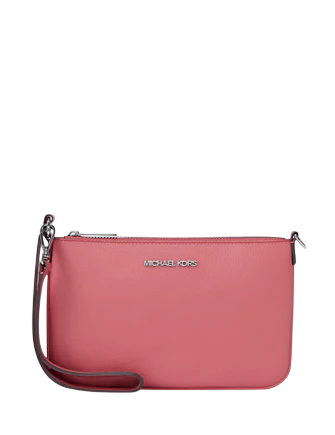 Michael Michael Kors Jet Set Small Pebbled Leather Convertible Wristlet