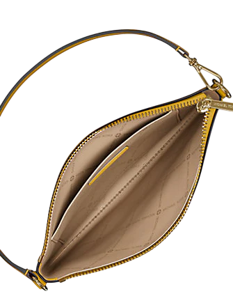 Michael Michael Kors Jet Set Small Pebbled Leather Convertible Wristlet