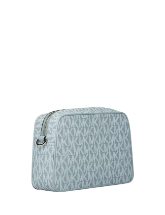 Michael Michael Kors Jet Set Small Signature Logo Camera Crossbody Bag