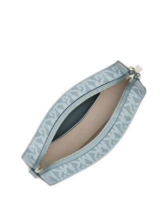 Michael Michael Kors Jet Set Small Signature Logo Camera Crossbody Bag