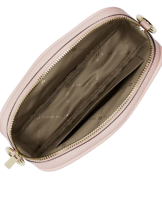 Michael Michael Kors Jet Set Small Signature Logo Camera Crossbody Bag