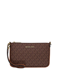 Michael Michael Kors Jet Set Small Signature Logo Convertible Wristlet