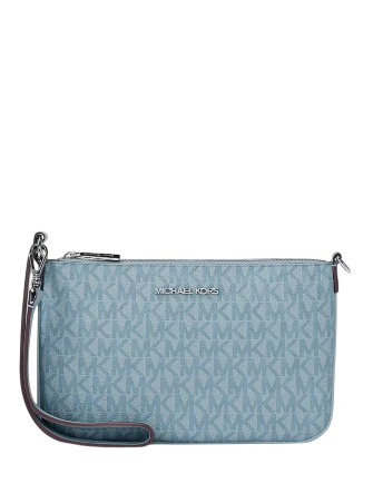 Michael Michael Kors Jet Set Small Signature Logo Convertible Wristlet