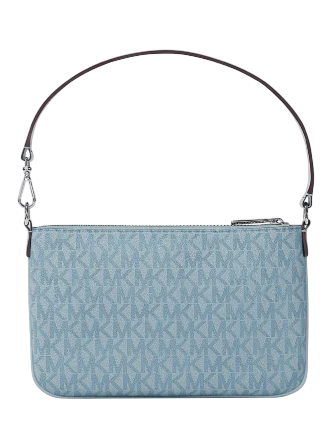 Michael Michael Kors Jet Set Small Signature Logo Convertible Wristlet