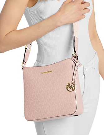 Michael Michael Kors Jet Set Small Signature Logo Crossbody Bag
