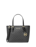 Michael Michael Kors Jet Set Travel Extra-Small Logo Top-Zip Tote Bag