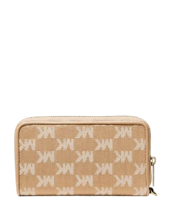 Michael Michael Kors Jet Set Travel Large Logo Jacquard Denim Smartphone Wallet