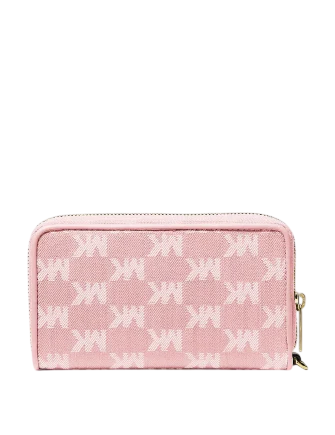 Michael Michael Kors Jet Set Travel Large Logo Jacquard Denim Smartphone Wallet