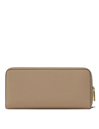 Michael Michael Kors Jet Set Travel Large Pebbled Leather Wristlet