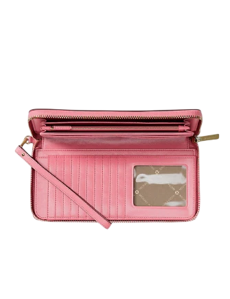 Michael Michael Kors Jet Set Travel Large Pebbled Leather Wristlet