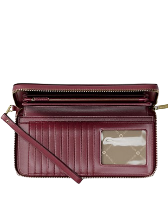 Michael Michael Kors Jet Set Travel Large Pebbled Leather Wristlet