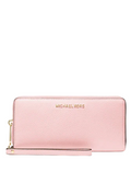 Michael Michael Kors Jet Set Travel Large Pebbled Leather Wristlet