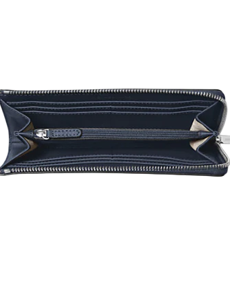 Michael Michael Kors Jet Set Travel Large Saffiano Leather Quarter-Zip Wallet