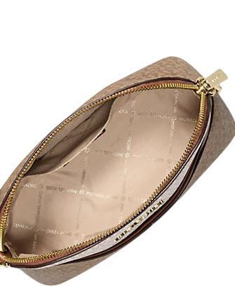 Michael Michael Kors Jet Set Travel Medium Color-Block Signature Logo Crossbody Bag