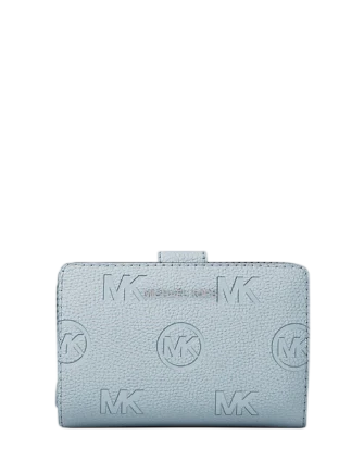 Michael Michael Kors Jet Set Travel Medium Logo Debossed Billfold Wallet