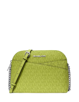 Michael Michael Kors Jet Set Travel Medium Logo Dome Crossbody Bag
