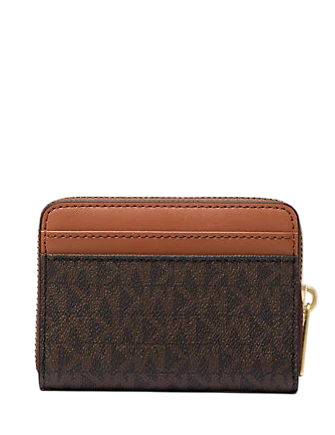 Michael Michael Kors Jet Set Travel Medium Logo Zip-Around Card Case