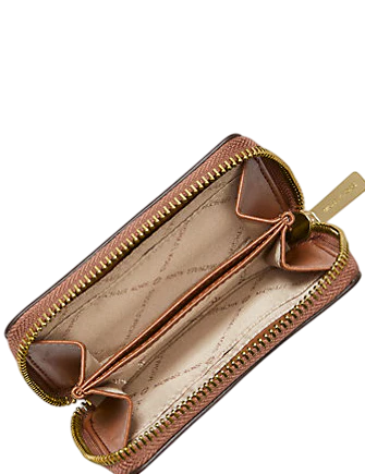 Michael Michael Kors Jet Set Travel Medium Logo Zip-Around Card Case
