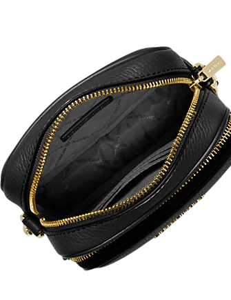 Michael Michael Kors Jet Set Travel Medium Pebbled Leather Crossbody Bag