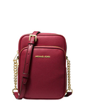 Michael Michael Kors Jet Set Travel Medium Pebbled Leather Crossbody Bag