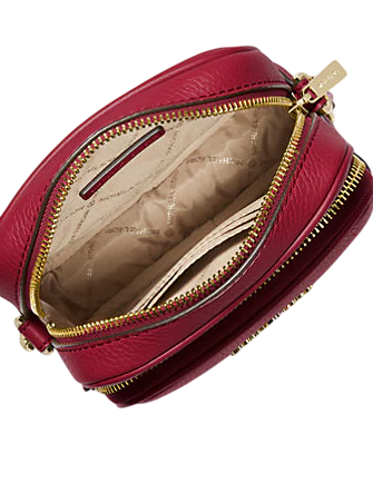 Michael Michael Kors Jet Set Travel Medium Pebbled Leather Crossbody Bag
