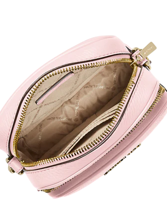 Michael Michael Kors Jet Set Travel Medium Pebbled Leather Crossbody Bag
