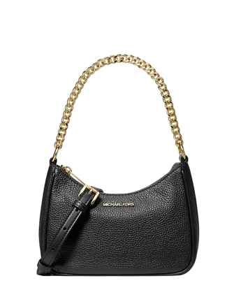 Michael Michael Kors Jet Set Travel Pebbled Leather Convertible Crossbody Bag