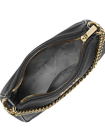 Michael Michael Kors Jet Set Travel Pebbled Leather Convertible Crossbody Bag