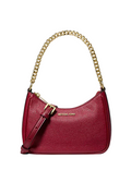 Michael Michael Kors Jet Set Travel Pebbled Leather Convertible Crossbody Bag